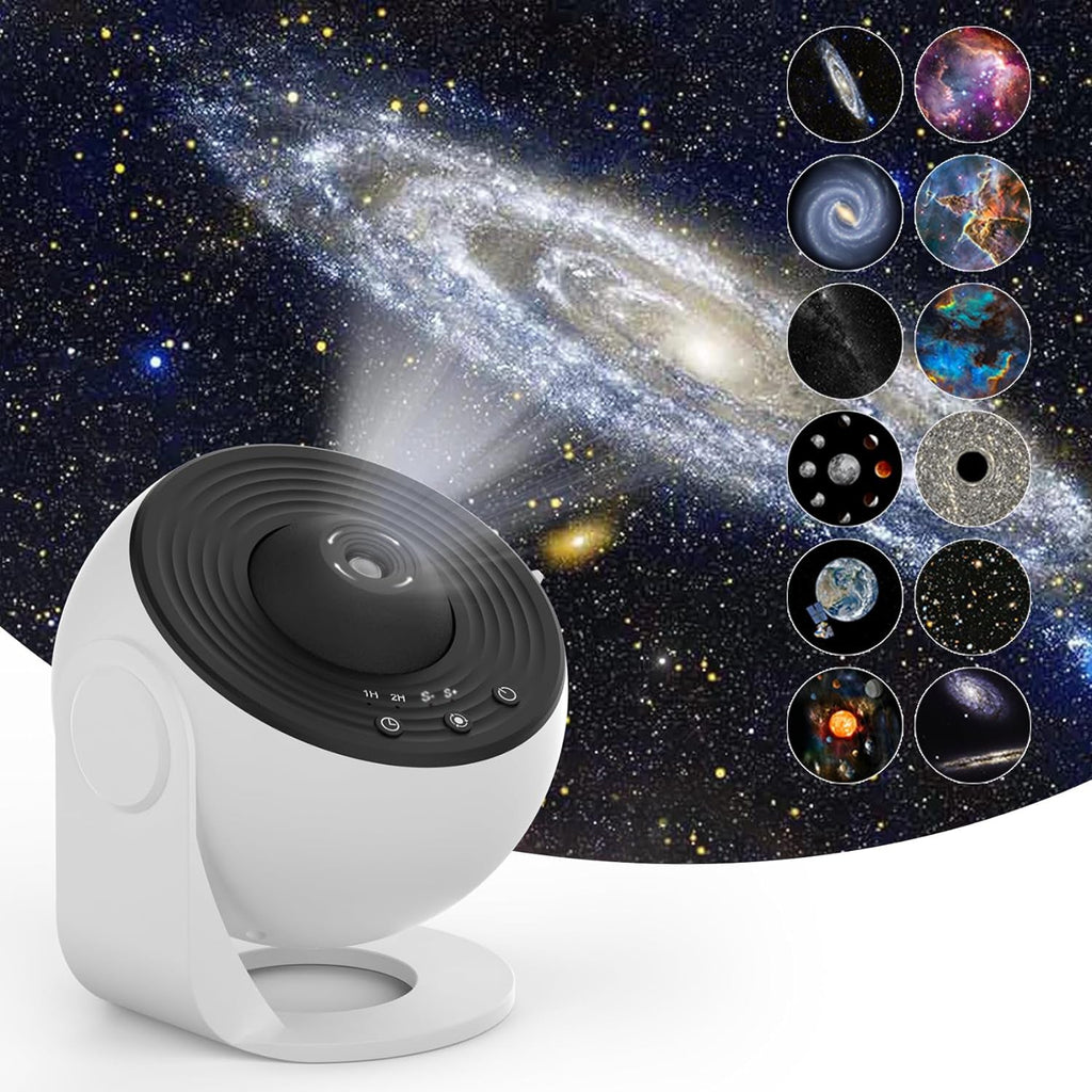 13-in-1 Star Projector Galaxy Light – Planetarium Night Light for Kids & Adults