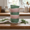 Handcrafted Heart-Shaped Matcha Bowl