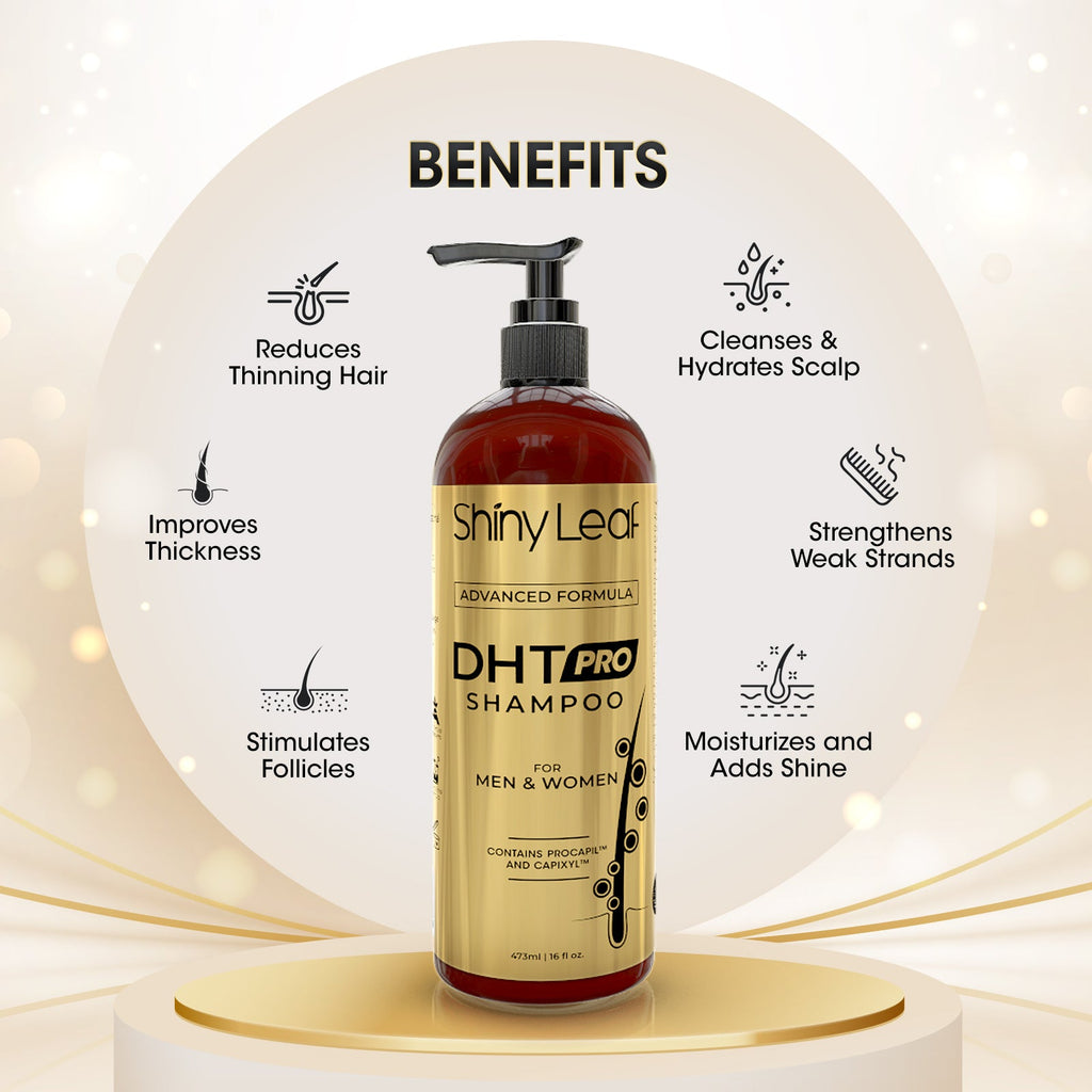 Maximum Hair Growth, Zero Compromise | DHT Pro Shampoo & Conditioner with Procapil & Capixyl