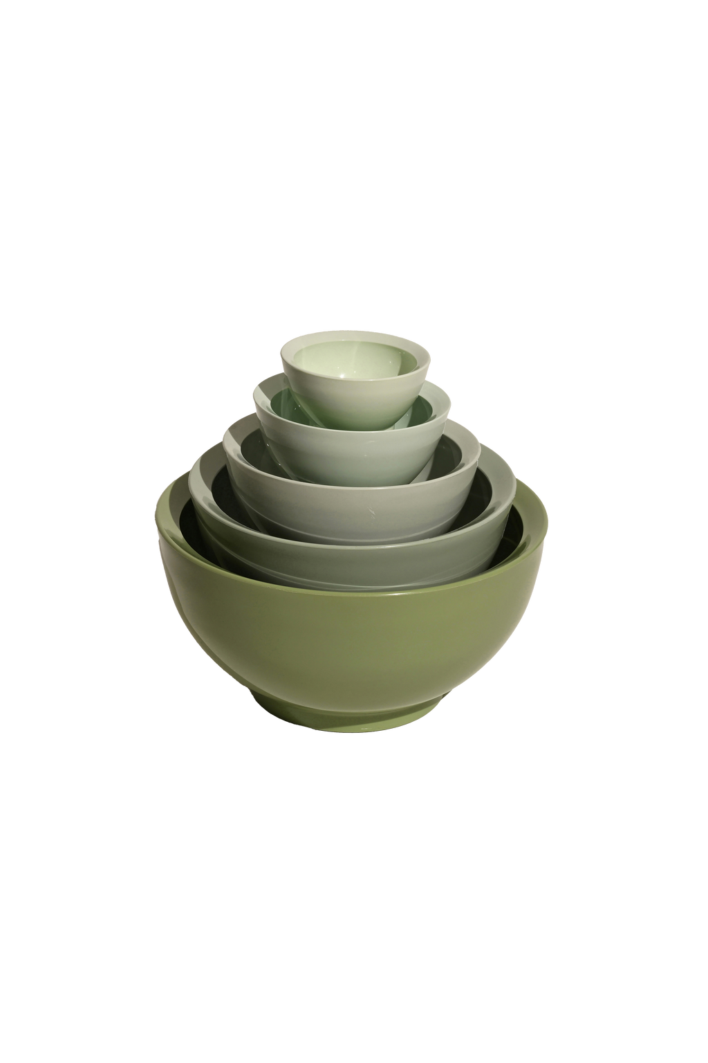 CaliBowl 5-Piece Mixing Bowl Set – No-Spill SmartLip® Design, Made in USA