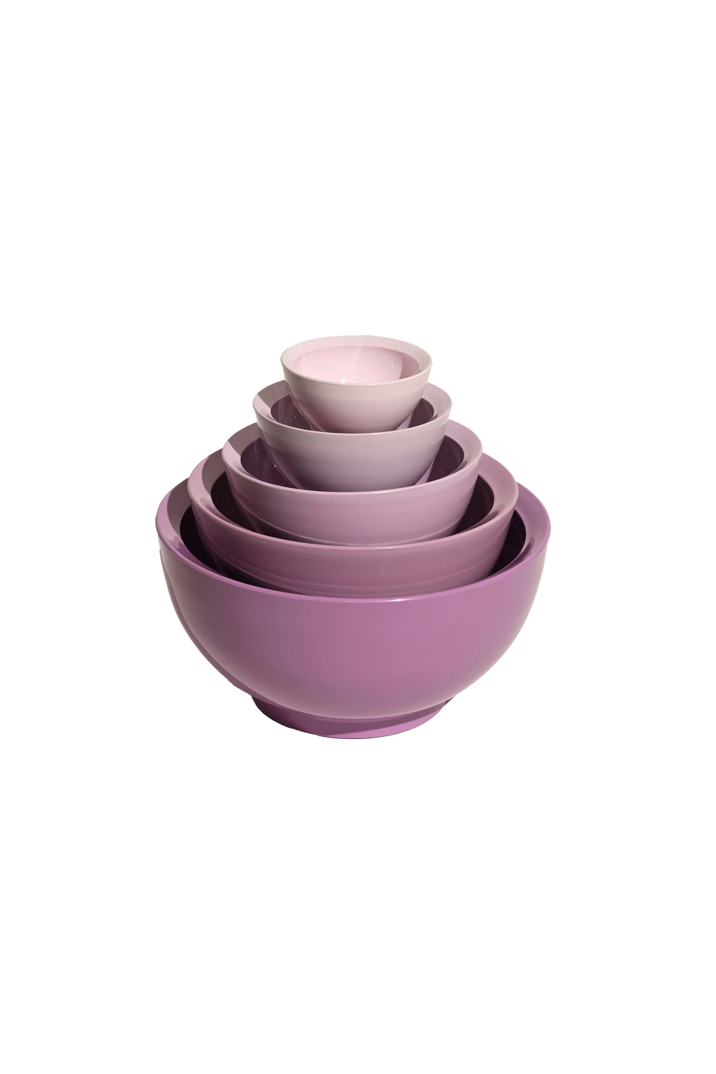 CaliBowl 5-Piece Mixing Bowl Set – No-Spill SmartLip® Design, Made in USA
