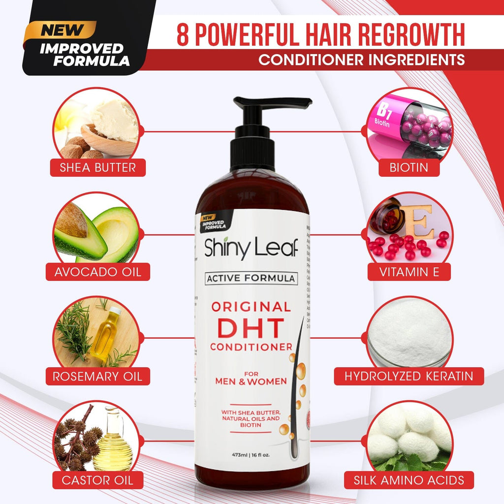 Thicker, Fuller Hair in Every Wash | DHT Blocker Set with Biotin & Rosemary (2 x 16 oz)