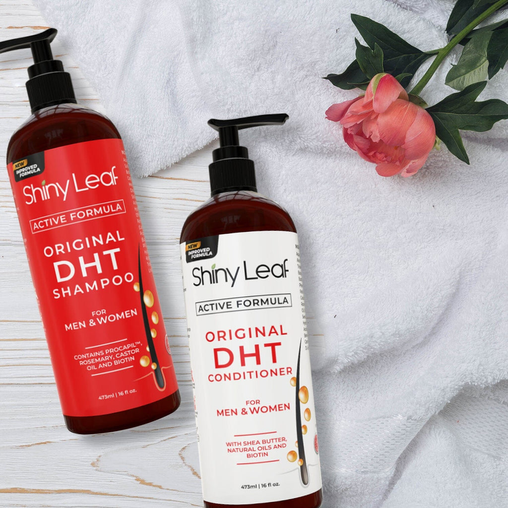 Thicker, Fuller Hair in Every Wash | DHT Blocker Set with Biotin & Rosemary (2 x 16 oz)