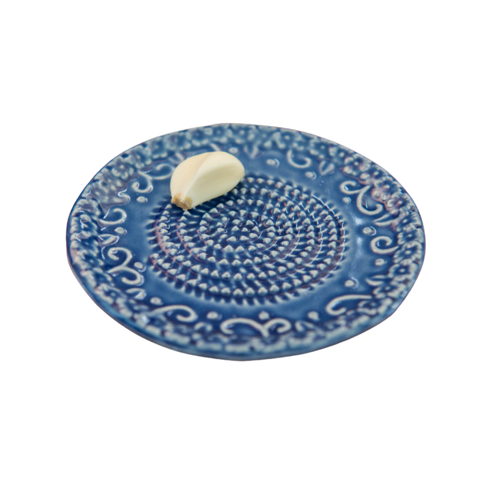 Handmade Round Gourmet Grater | Includes Garlic Peeler & Brush — 6 Colors