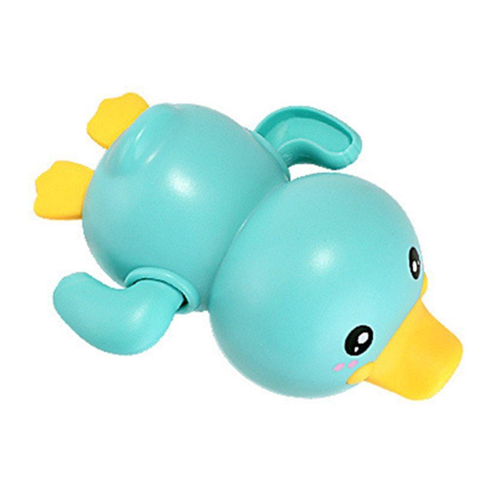 Clockwork Bath Duck Toy for Kids – Wind-Up Swimming Bathtub Toy