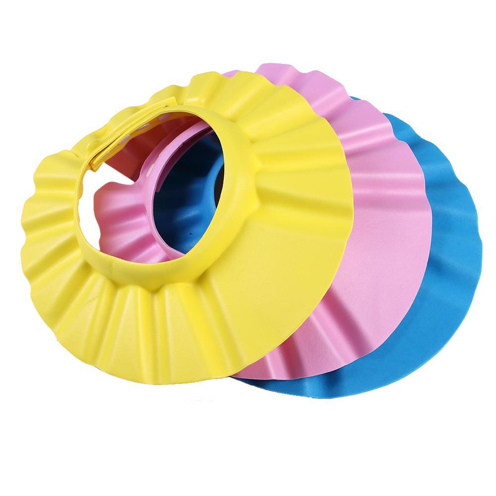 Baby & Toddler Shampoo Shower Cap – Adjustable Water Shield for Bath & Haircuts