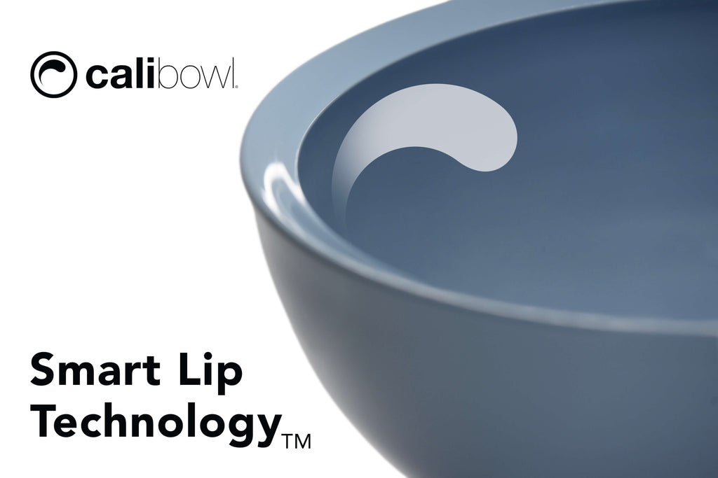 CaliBowl 5-Piece Mixing Bowl Set – No-Spill SmartLip® Design, Made in USA