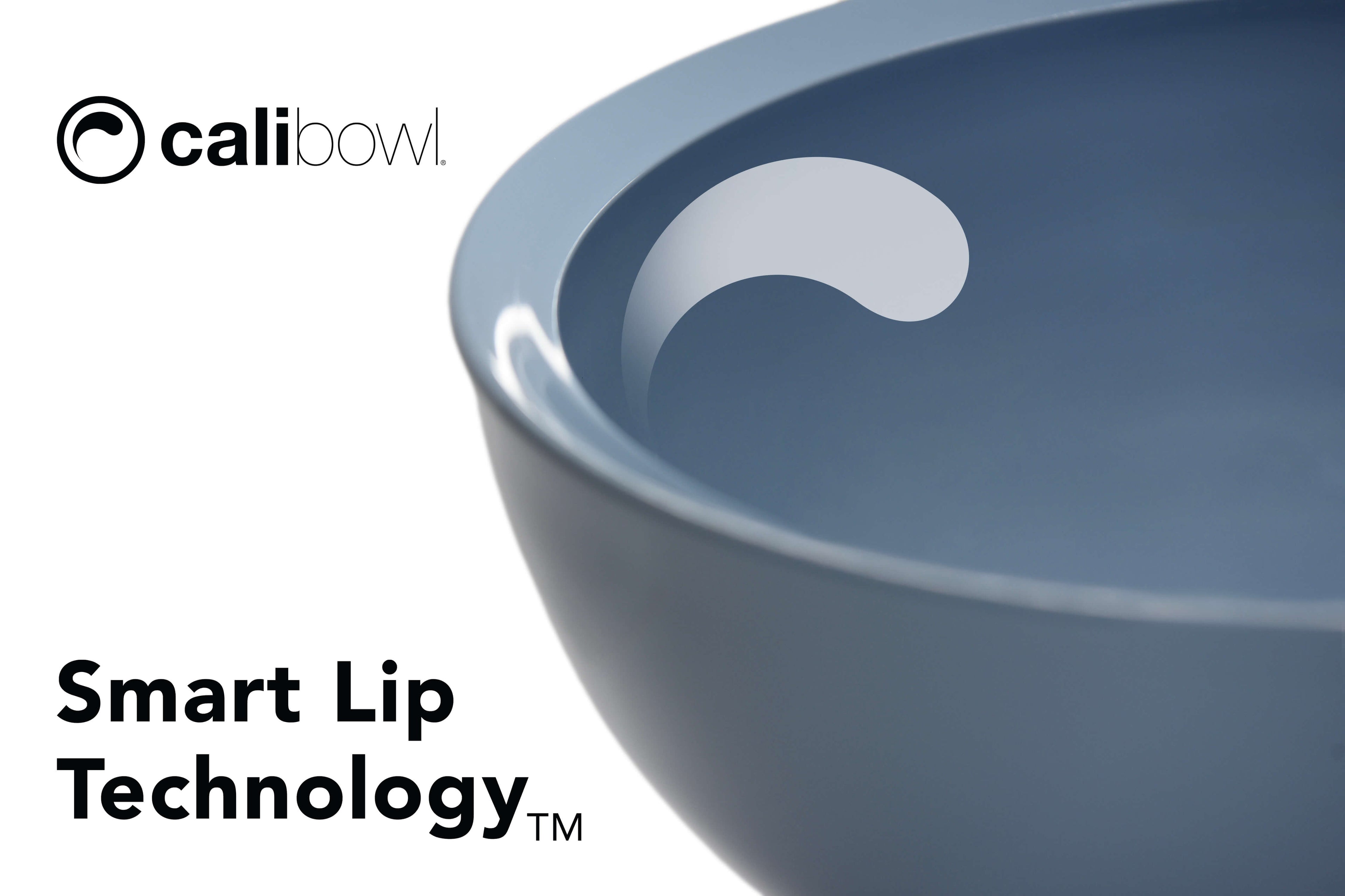 CaliBowl 5-Piece Mixing Bowl Set – No-Spill SmartLip® Design, Made in USA