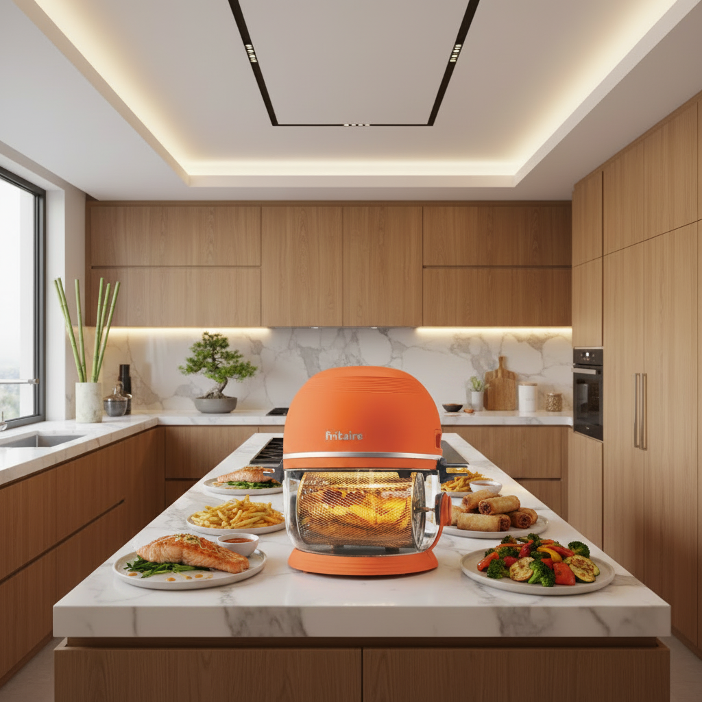 Self-Cleaning Air Fryer™ & Non-Toxic Air Fryer™ - Orange