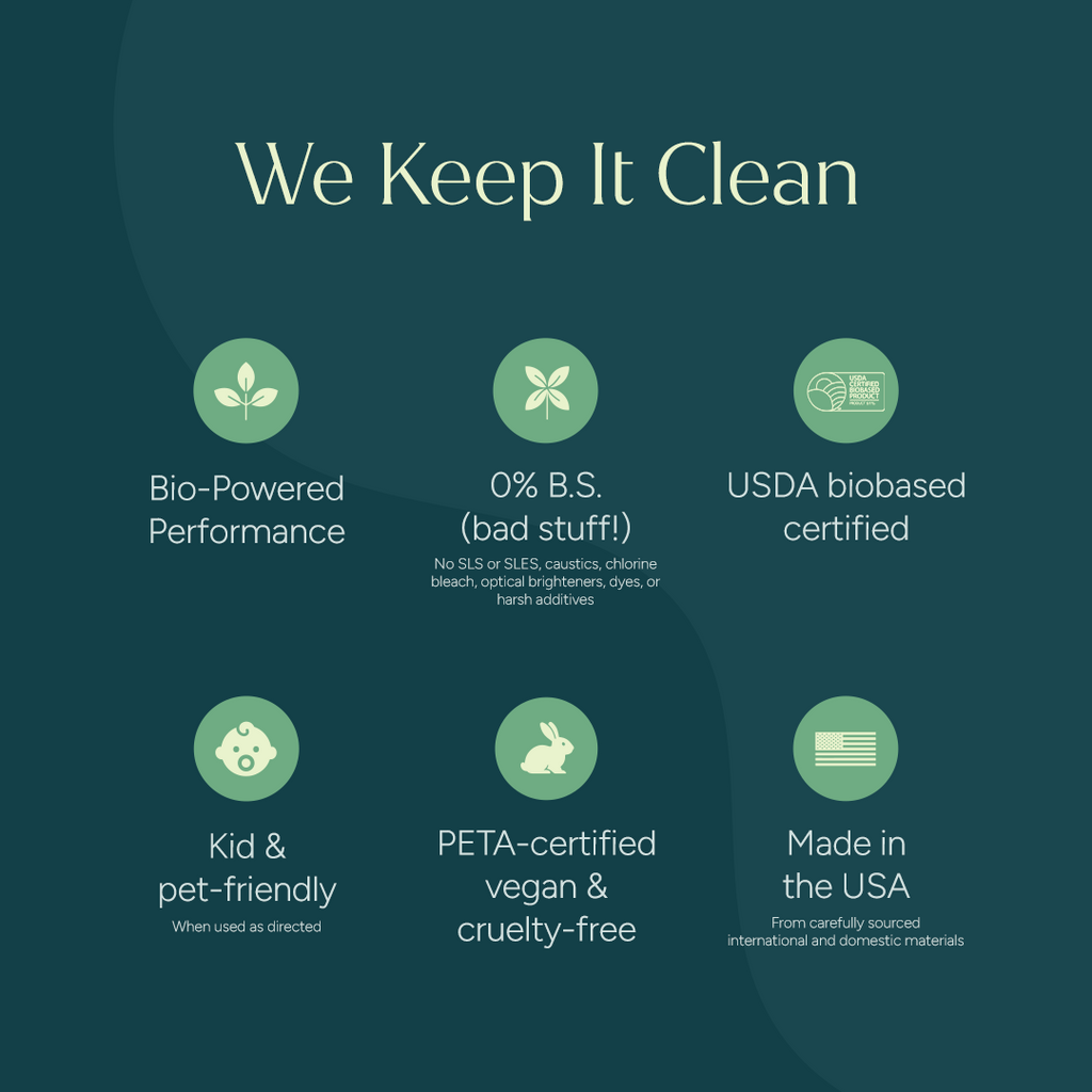 Puracy Natural Dish Soap | Plant-Based, Concentrated Formula — 5 Scents
