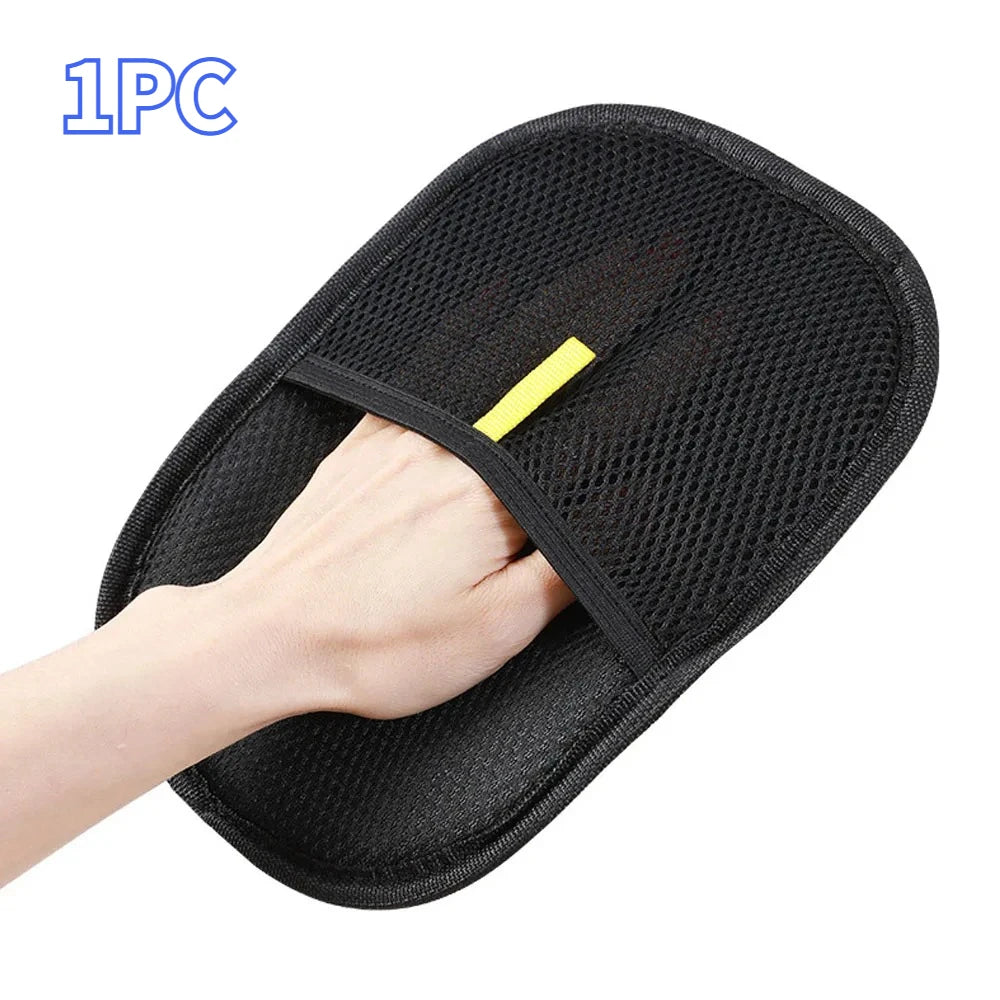 Pet Hair Removal Glove | Double-Sided Static Grooming Mitt