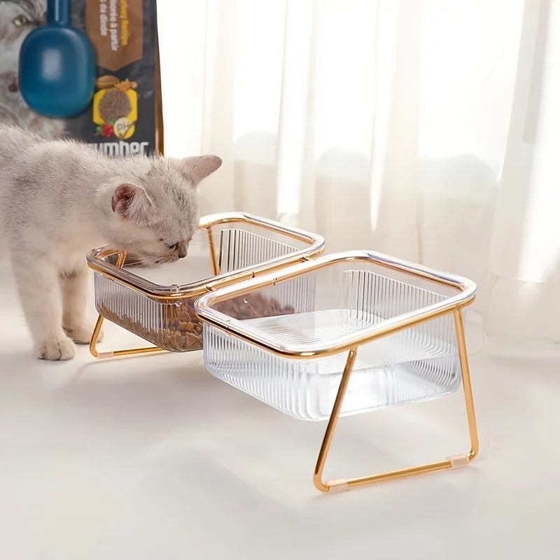 Elevated Cat Bowl Set