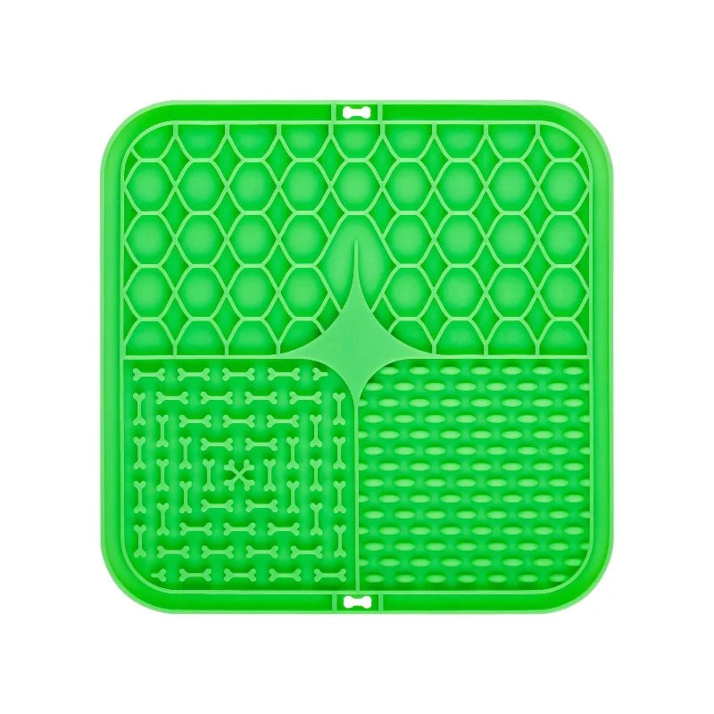 Dog Lick Mat – Silicone Slow Feeder for Feeding, Bath & Training