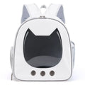 PU Pet Carrier Backpack | Transparent Window | Cats & Small Dogs