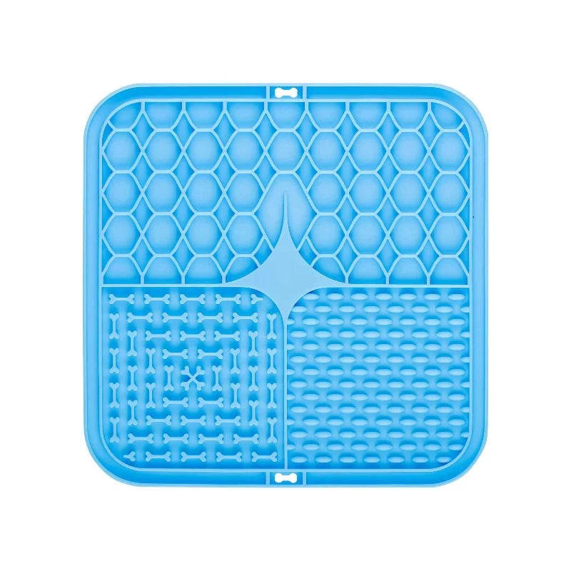 Dog Lick Mat – Silicone Slow Feeder for Feeding, Bath & Training