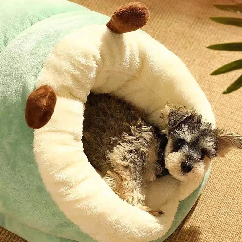 Cozy Cave Pet Bed | Warm Nest for Cats & Small Dogs