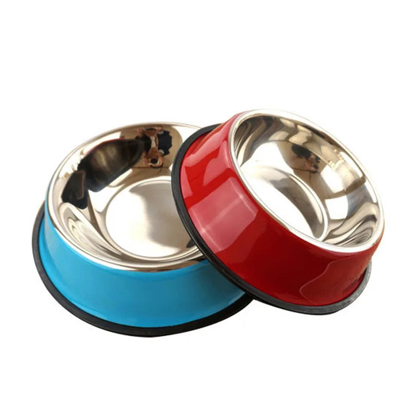 Non-Slip Stainless Steel Pet Bowl
