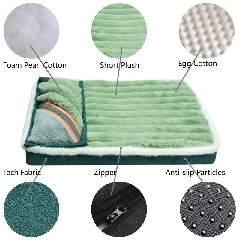 Fleece Pet Mat & Bed | Washable Dog & Cat Sleeping Pad