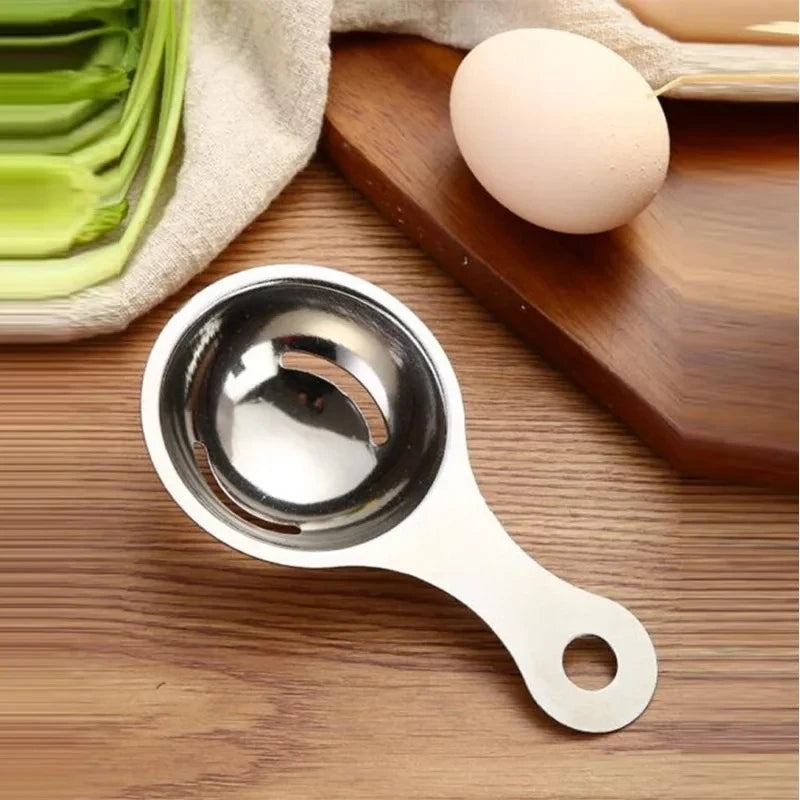 Stainless Steel Egg Separator – Precision Yolk & White Divider Tool