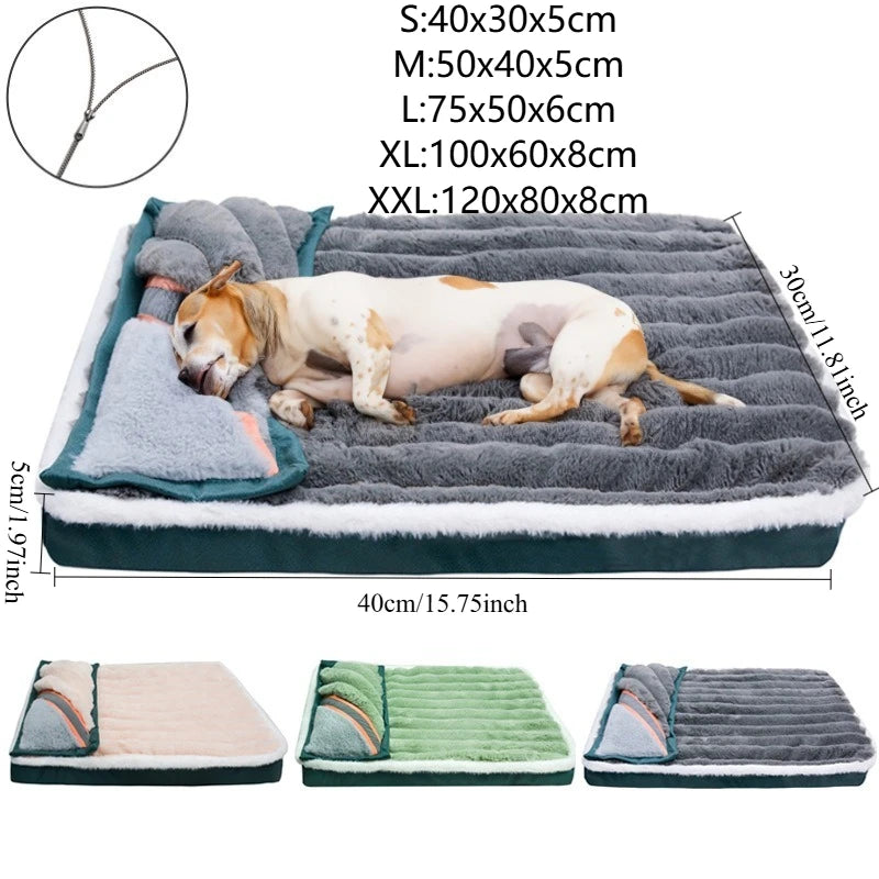 Fleece Pet Mat & Bed | Washable Dog & Cat Sleeping Pad