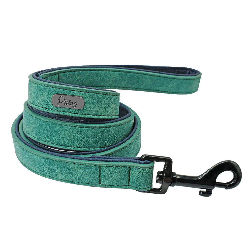 Padded Leather Dog Leash
