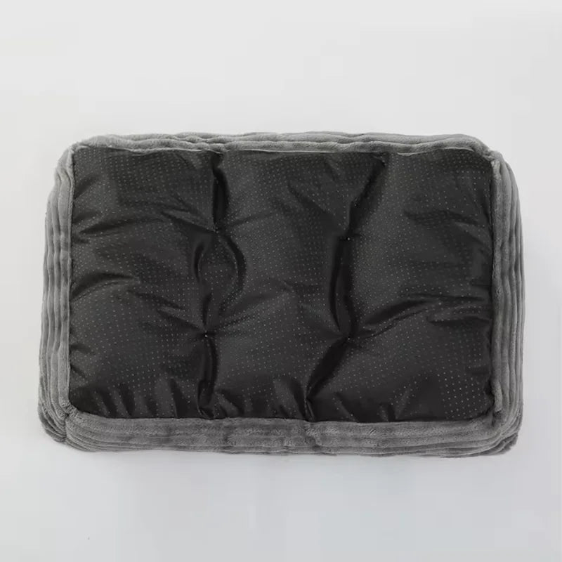 Square Plush Pet Sofa Bed | Dogs & Cats | XS–XXL