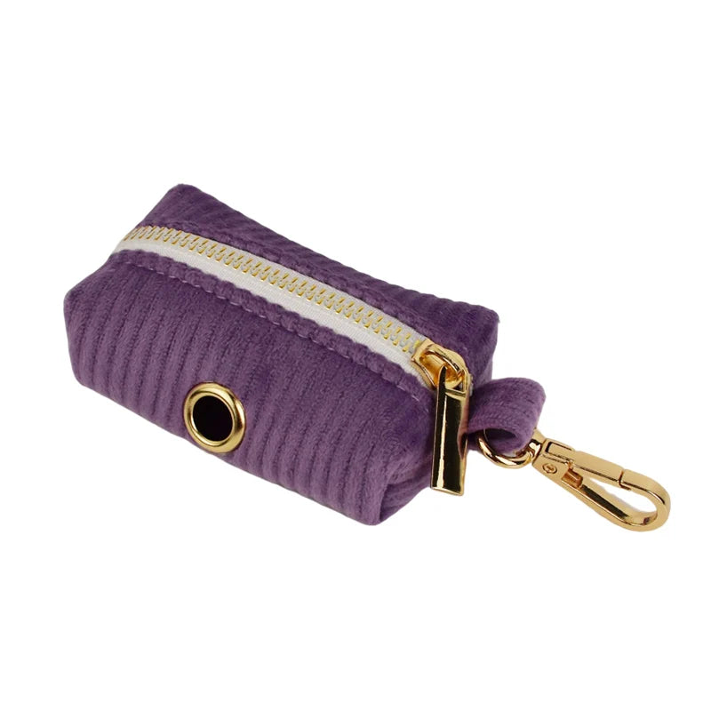 Royal Purple Corduroy Dog Collar & Accessories Collection