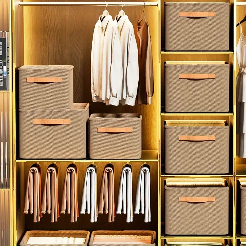 Wardrobe Organizer Box with Dividers – Drawer Storage for Underwear, Socks & Bras