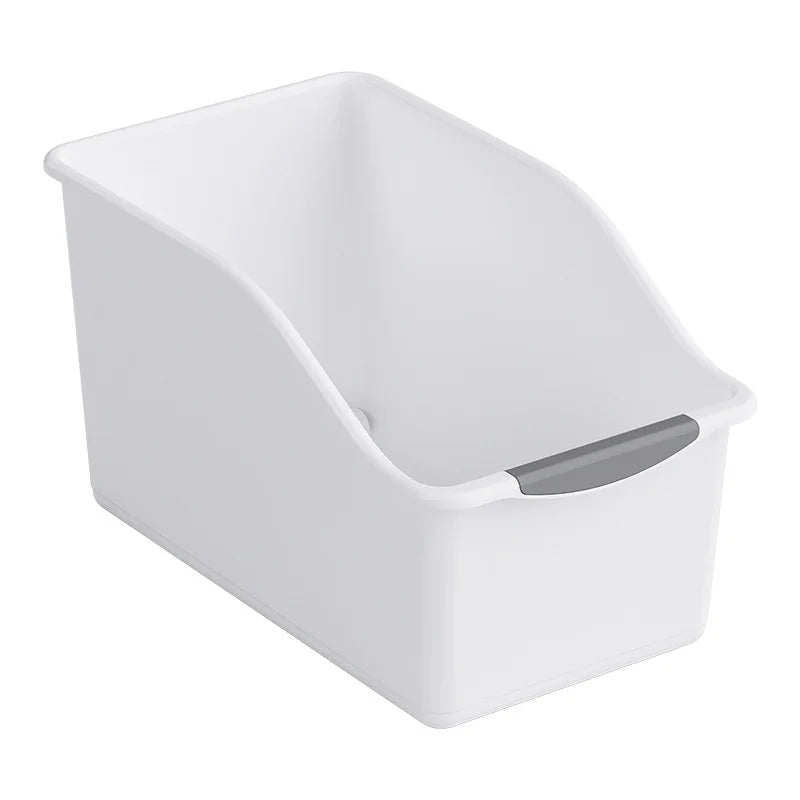 Curved Plastic Storage Bins Set | Multipurpose Home Organization