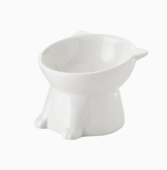 Classic Pet Bowl | Cats & Dogs | Black & White