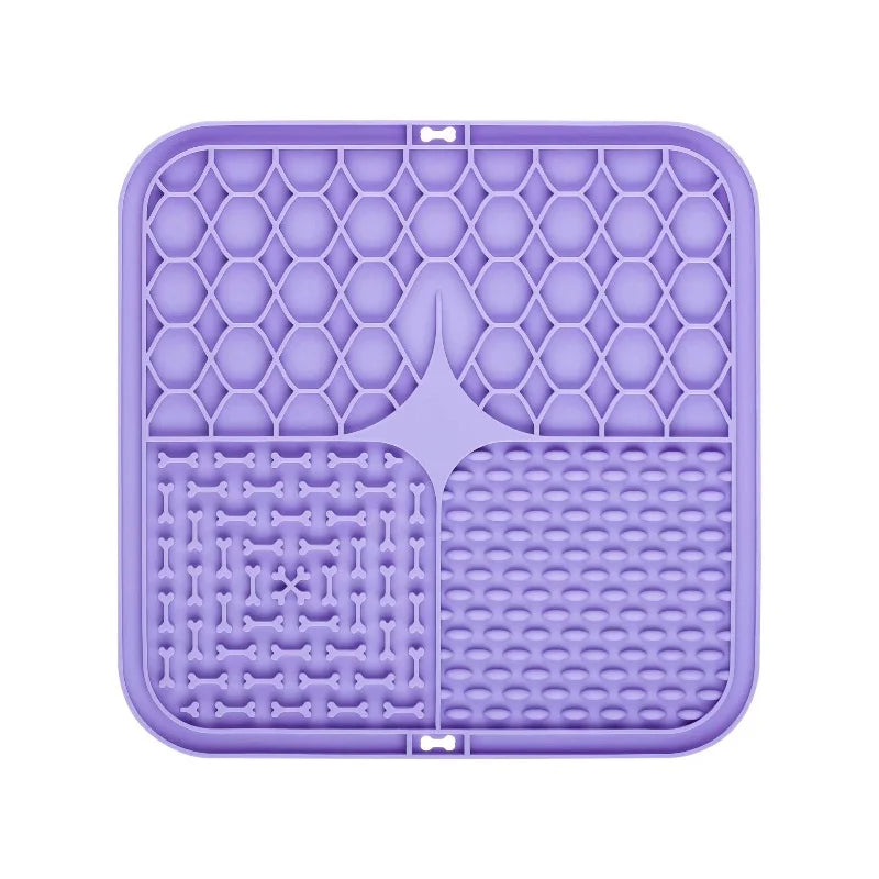 Dog Lick Mat – Silicone Slow Feeder for Feeding, Bath & Training