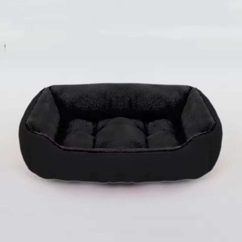 Square Plush Pet Sofa Bed | Dogs & Cats | XS–XXL