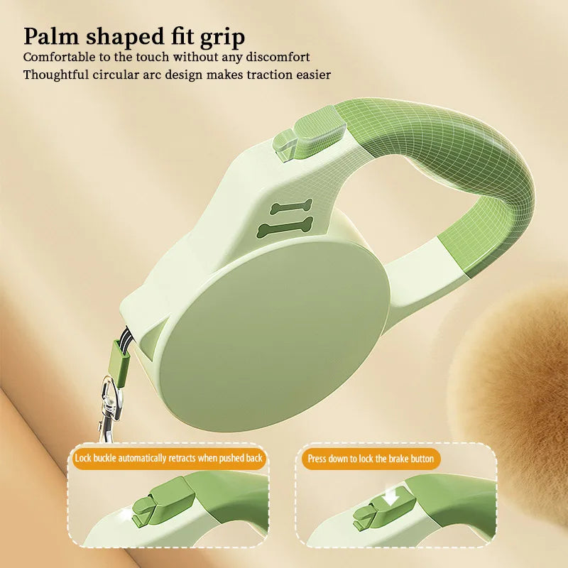 Retractable Nylon Pet Leash