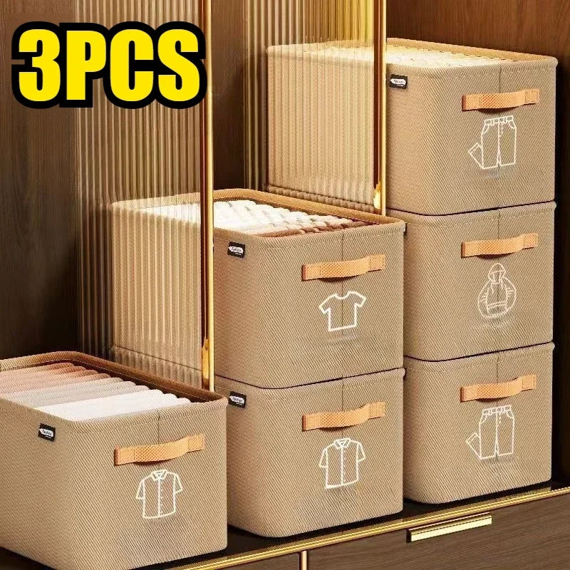 Wardrobe Organizer Box with Dividers – Drawer Storage for Underwear, Socks & Bras
