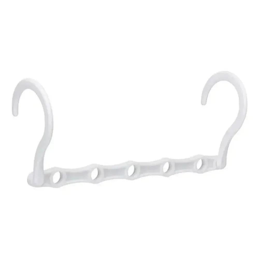 5-Hook Magic Closet Hanger – Space-Saving Rotary Wardrobe Organizer
