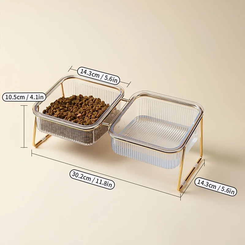 Elevated Cat Bowl Set