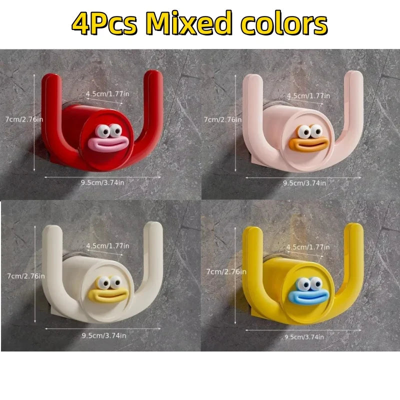 Cartoon Slipper Hook & Drainage Stand – Bathroom & Bedroom Organizer