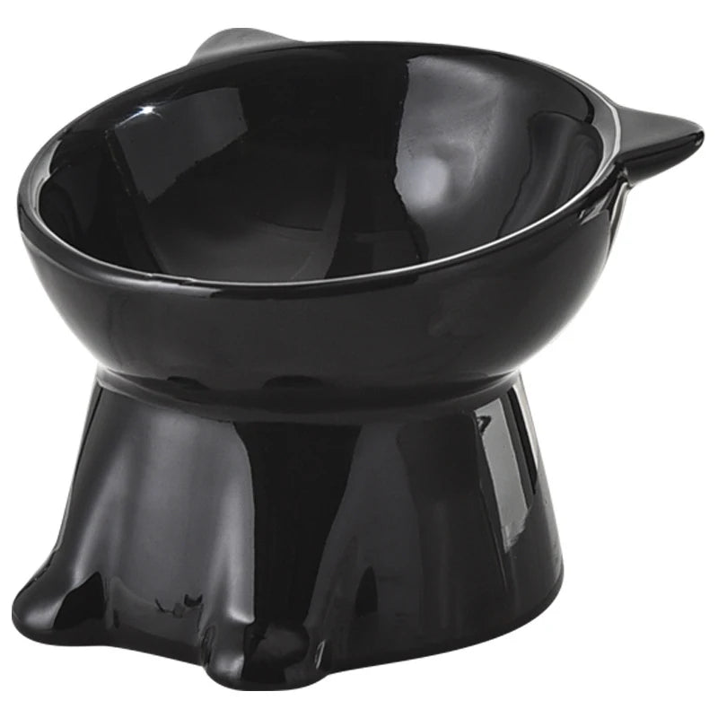 Classic Pet Bowl | Cats & Dogs | Black & White