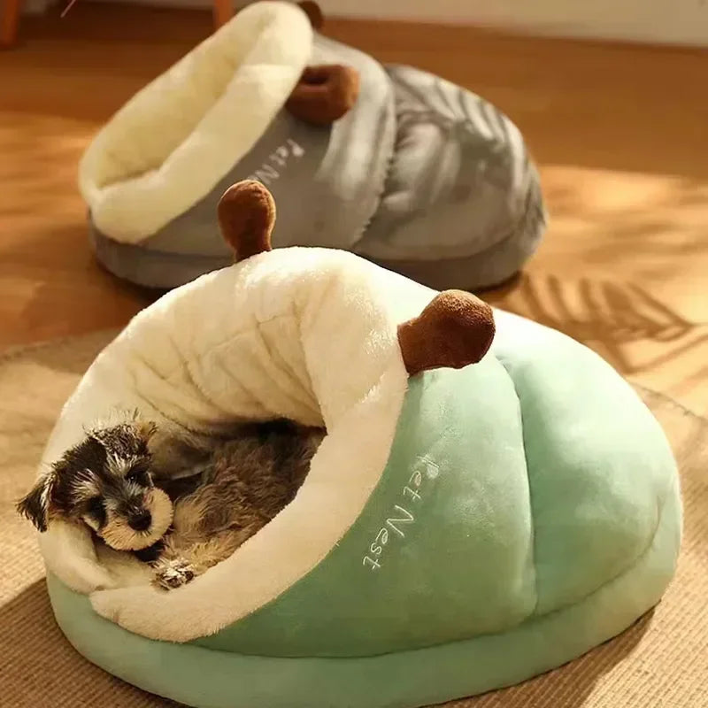 Cozy Cave Pet Bed | Warm Nest for Cats & Small Dogs