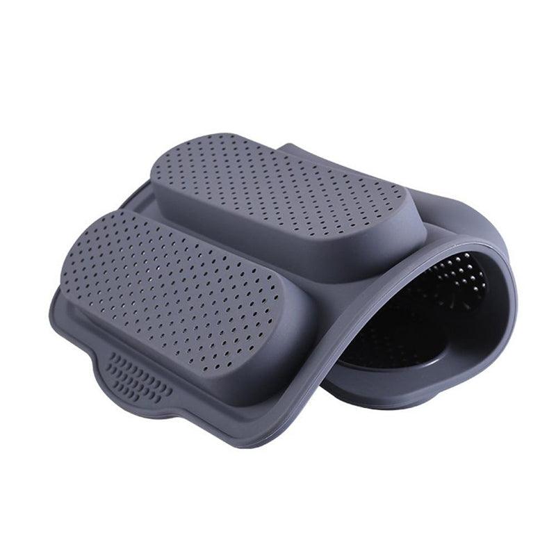4-Grid Silicone Baguette & Bread Loaf Pan – Non-Stick Baking Mold