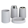 Bamboo Bathroom Accessories Set – Soap Dispenser, Toothbrush Holder & More