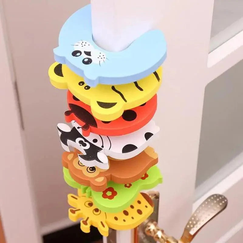 Baby Safety Cabinet & Door Locks – Cute Animal Child Proof Locks