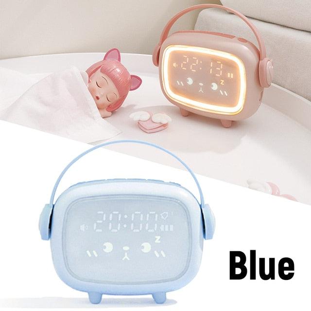 Kids Smart Night Light Alarm Clock – Sleep Trainer & Countdown Timer for Children