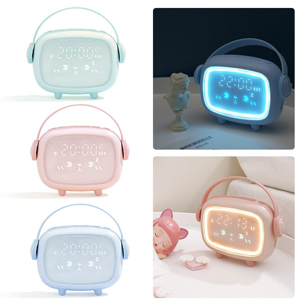Kids Smart Night Light Alarm Clock – Sleep Trainer & Countdown Timer for Children