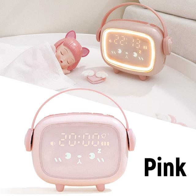 Kids Smart Night Light Alarm Clock – Sleep Trainer & Countdown Timer for Children