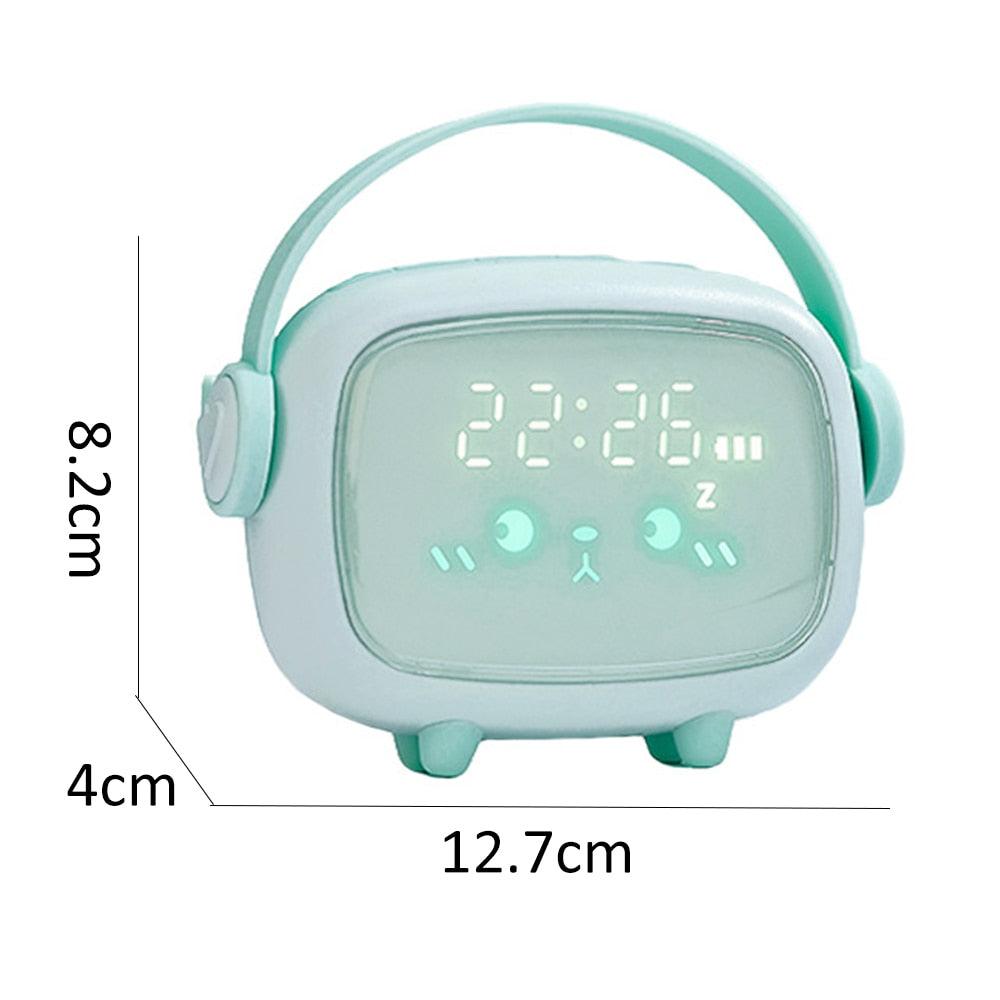 Kids Smart Night Light Alarm Clock – Sleep Trainer & Countdown Timer for Children