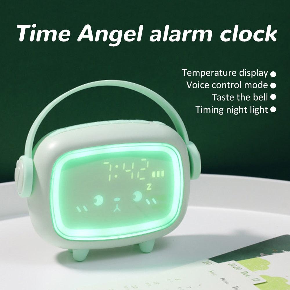 Kids Smart Night Light Alarm Clock – Sleep Trainer & Countdown Timer for Children