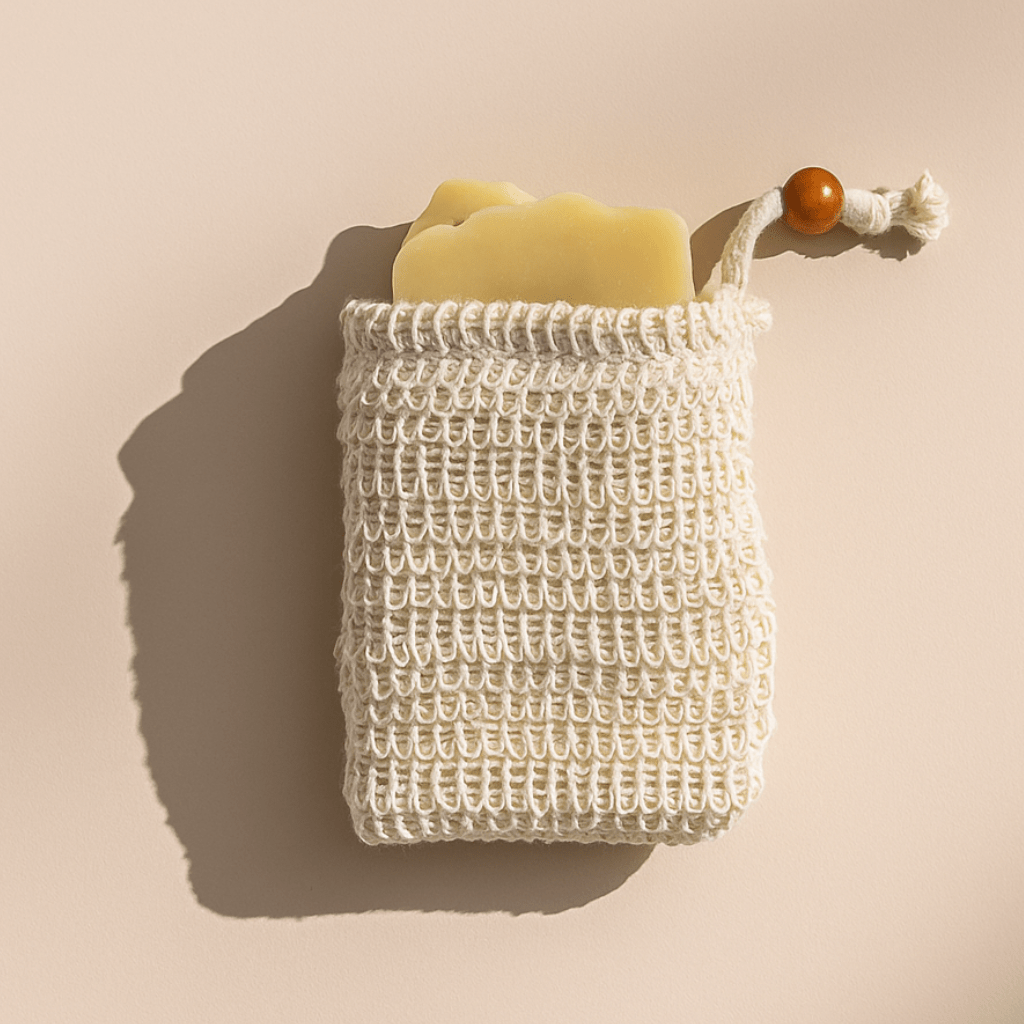 Natural Exfoliating Soap Bag | Zero Waste Loofah Alternative (Jute or Sisal)