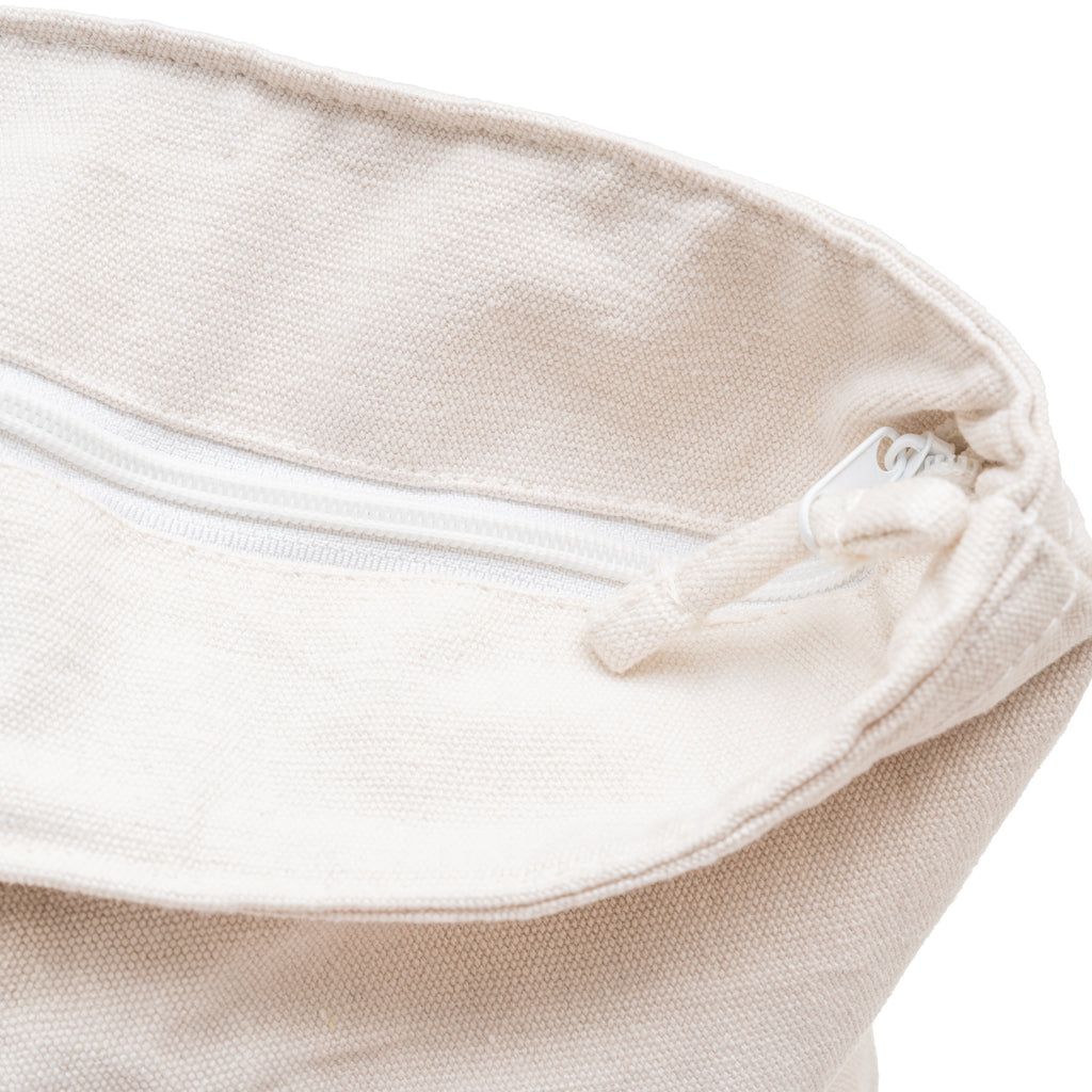 Extra Large Canvas Tote Bag with Zipper | 100% Organic Cotton — 5 Colors