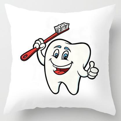 Tooth Fairy Pillow Cover for Kids – Velvet Cushion Cover with Hidden Tooth Pocket